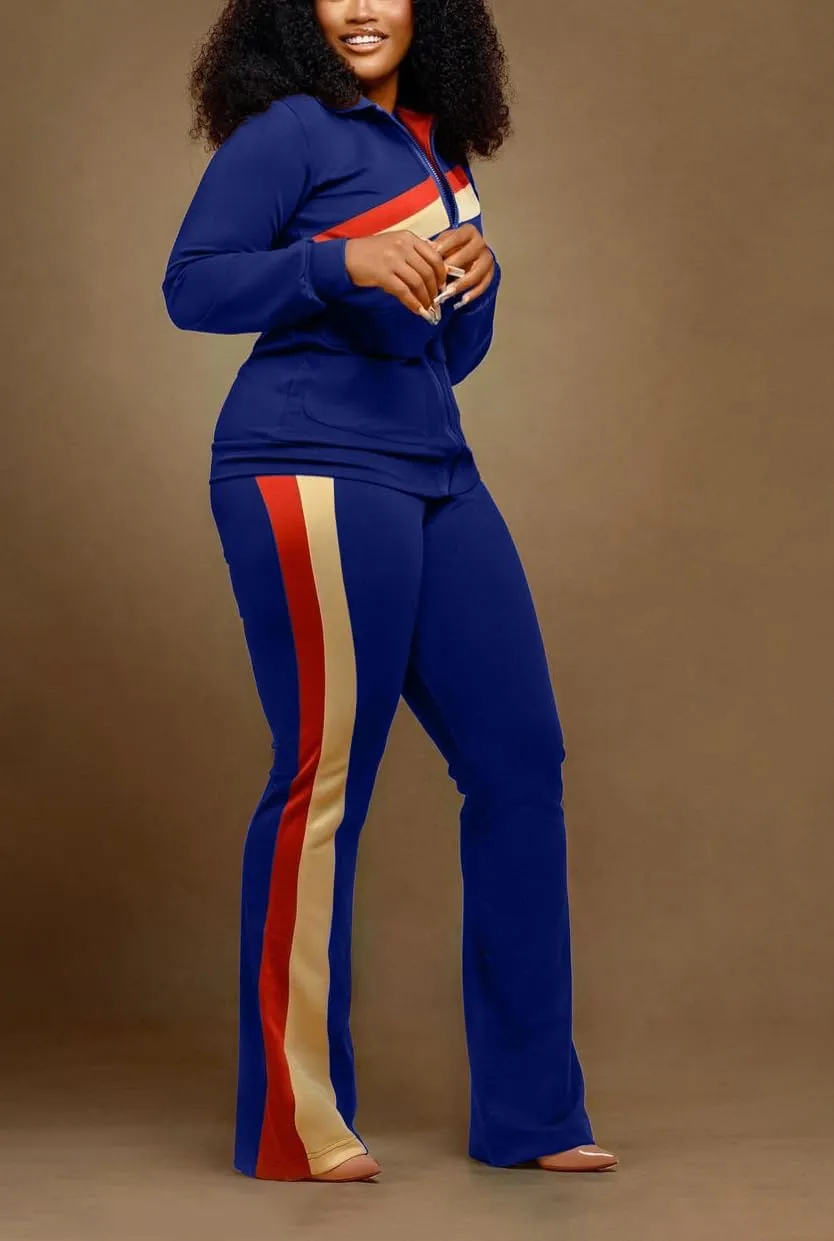 2 Piece Outfits for Women Tracksuit Set Jogging Suits Workout Gym Set Sweatpants Sport Sets Pocket