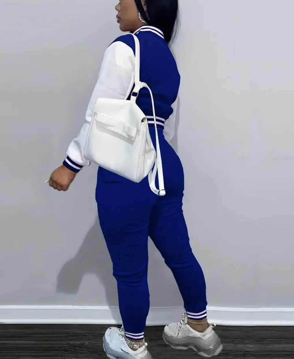 2 Piece Outfits for Women Tracksuit Set Jogging Suits Workout Gym Set Sweatpants Sport Sets Pocket