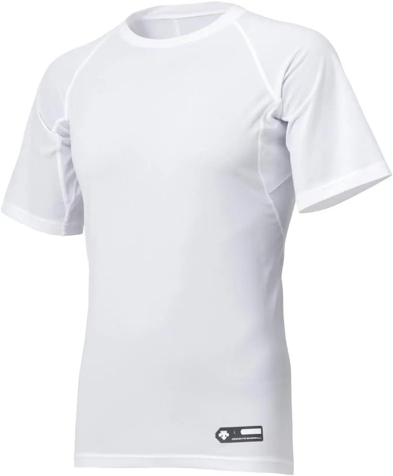 38% OFF Descente Baseball Round Neck Short Sleeve Baseball Undershirt Summer Relaxed Fit Shirt Professional Made Sho Otani
