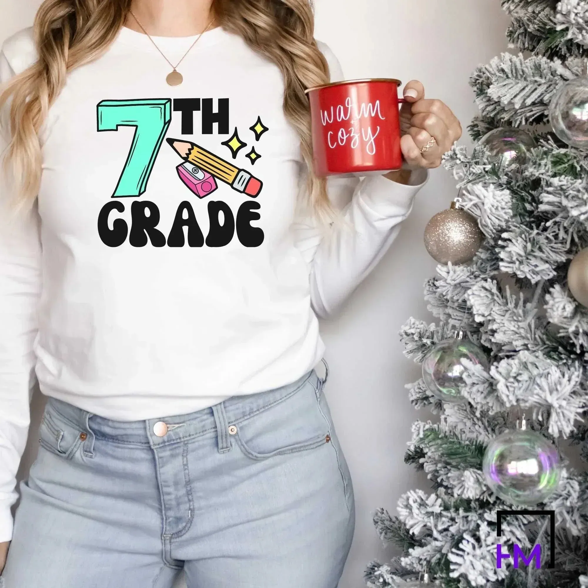 7th Grade Teacher Shirt, Great for New Teacher, Teacher Teams & Appreciation Gifts