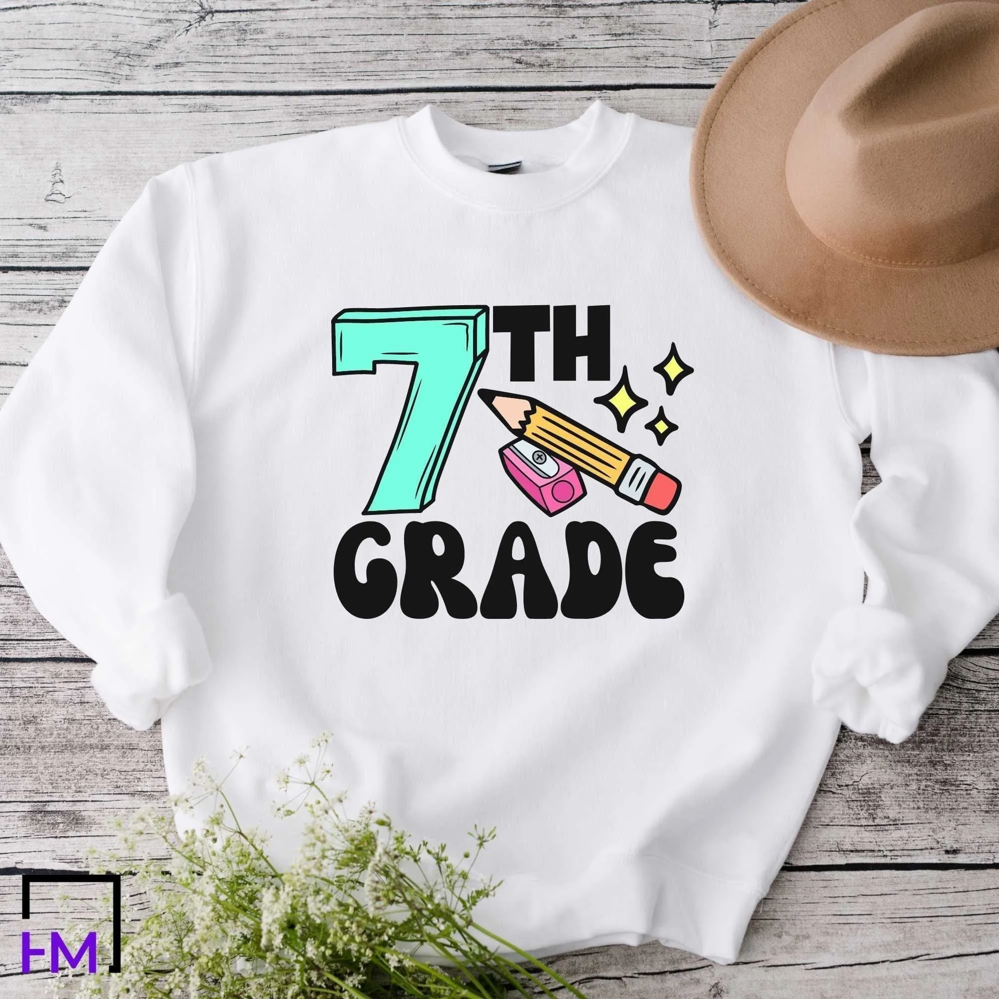 7th Grade Teacher Shirt, Great for New Teacher, Teacher Teams & Appreciation Gifts