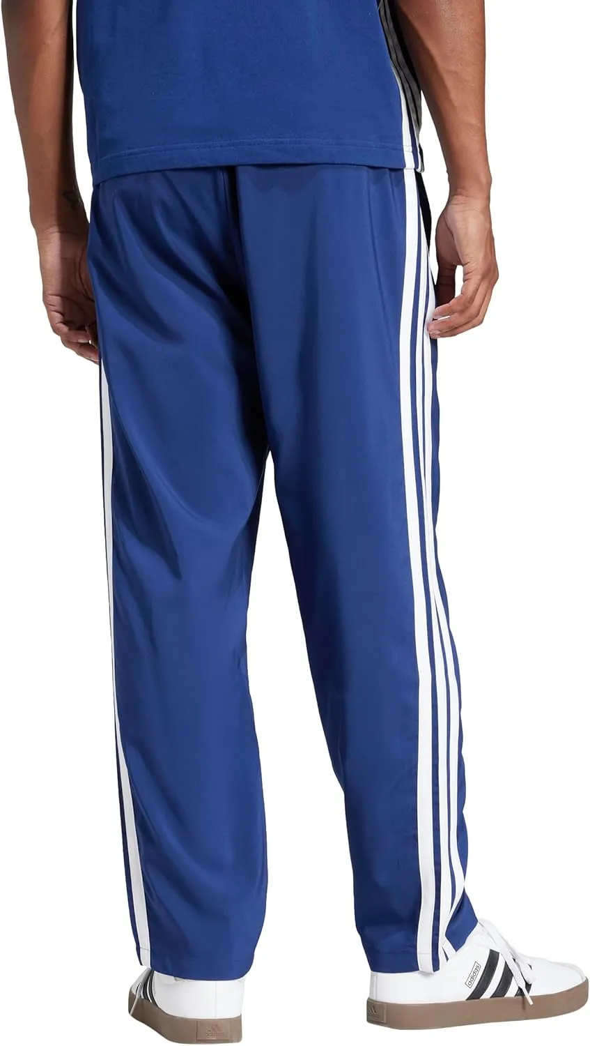 adidas Men's Essentials 3-Stripes Open Hem Stanford Pants
