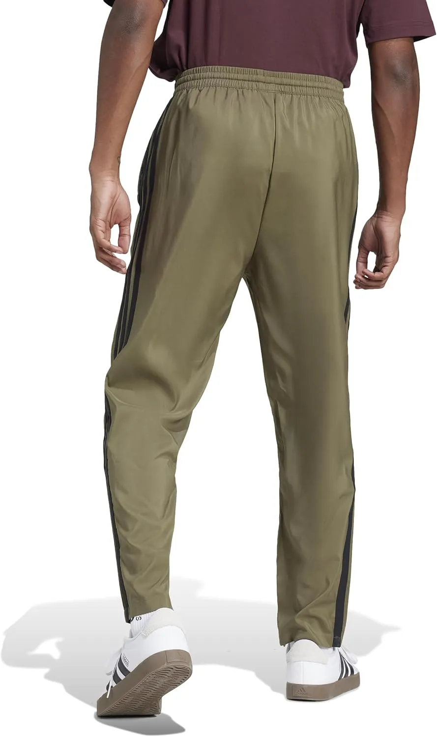 adidas Men's Essentials 3-Stripes Open Hem Stanford Pants