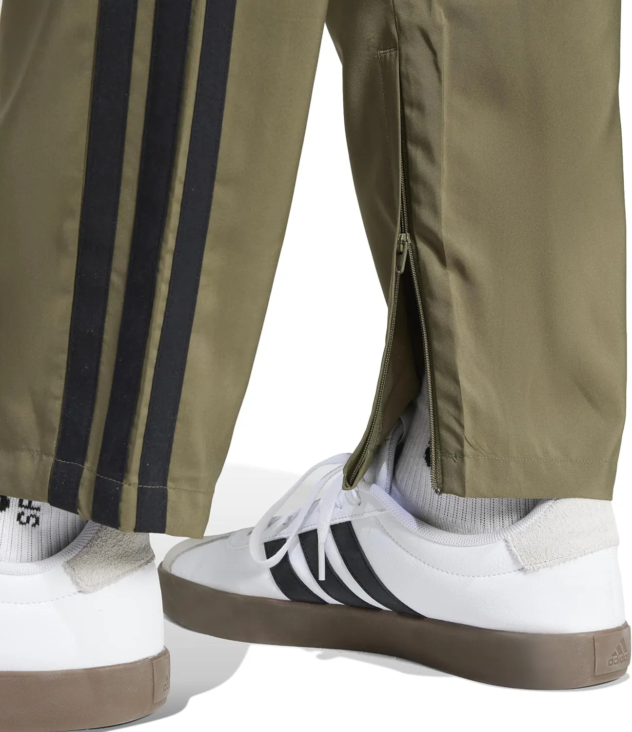 adidas Men's Essentials 3-Stripes Open Hem Stanford Pants