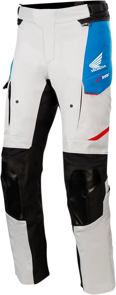 ALPINESTARS Honda Andes v3 Drystar? Pants - Gray/Blue/Red - 4XL 3227421-9173-4X