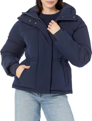 Amazon Essentials Women's Short Waisted Puffer Jacket (Available in Plus Size)