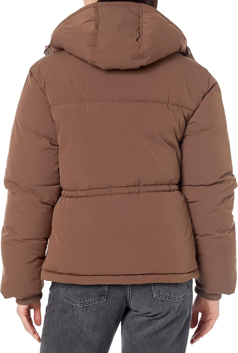 Amazon Essentials Women's Short Waisted Puffer Jacket (Available in Plus Size)