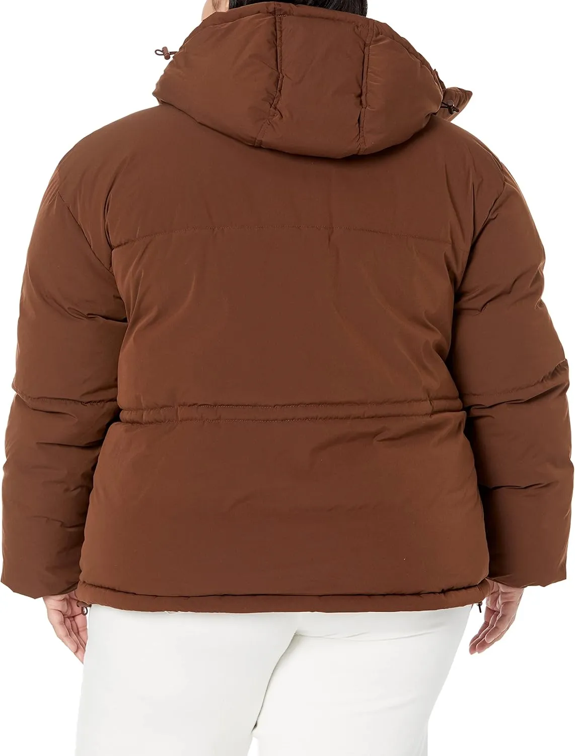 Amazon Essentials Women's Short Waisted Puffer Jacket (Available in Plus Size)