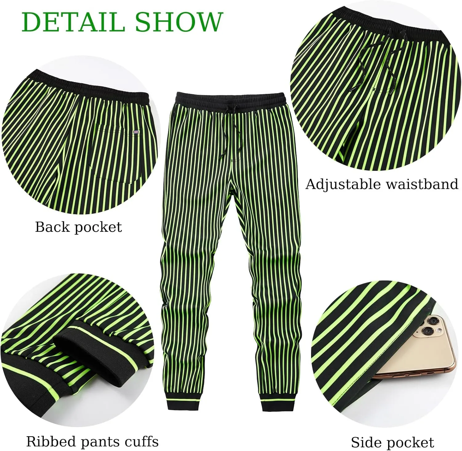 ANOTWENER Men's Track Suits 2 Piece Stand-up Collar Long Sleeve with Double Side Pockets Jacket and Sweatpants