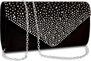 BBjinronjy Clutch Purses for Women Evening Bag Formal Rhinestone Handbags for Wedding Party Cocktail Prom Dinner