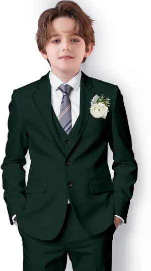 Boys Suit Formal Suits for Boy Slim Fit Kids Suit for Teen Boy Toddler Dress Boys Wedding Communion