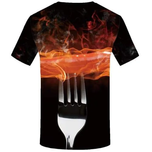 Buddha T shirts Men Fire T-shirts 3d Yinyang Tshirts Novelty Galaxy Space T-shirts Graphic Flame Shirt Print Short Sleeve summer