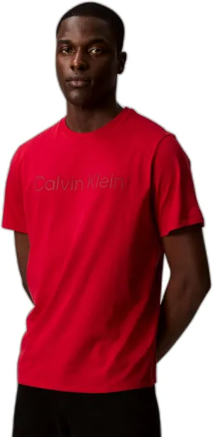 Calvin Klein Men's Relaxed Fit CK Logo Crewneck T-Shirt