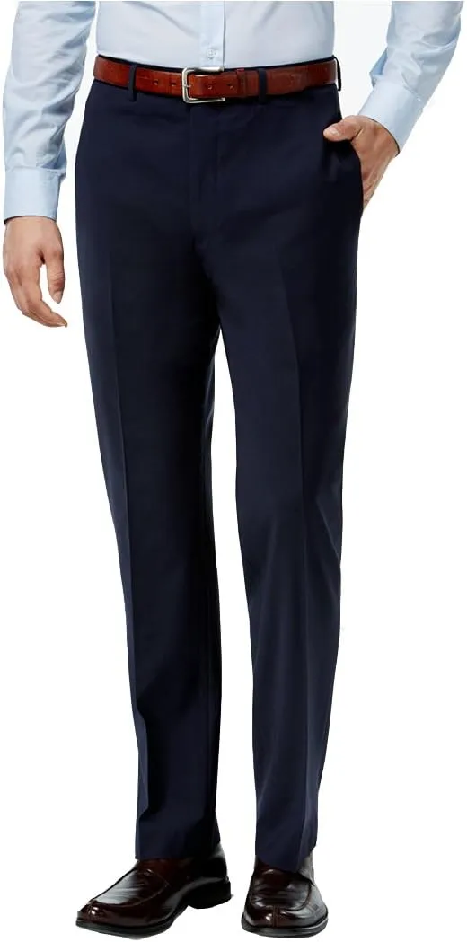 Calvin Klein Men's Slim Fit Suit Separates, Solid Medium Blue, 32W x 34L