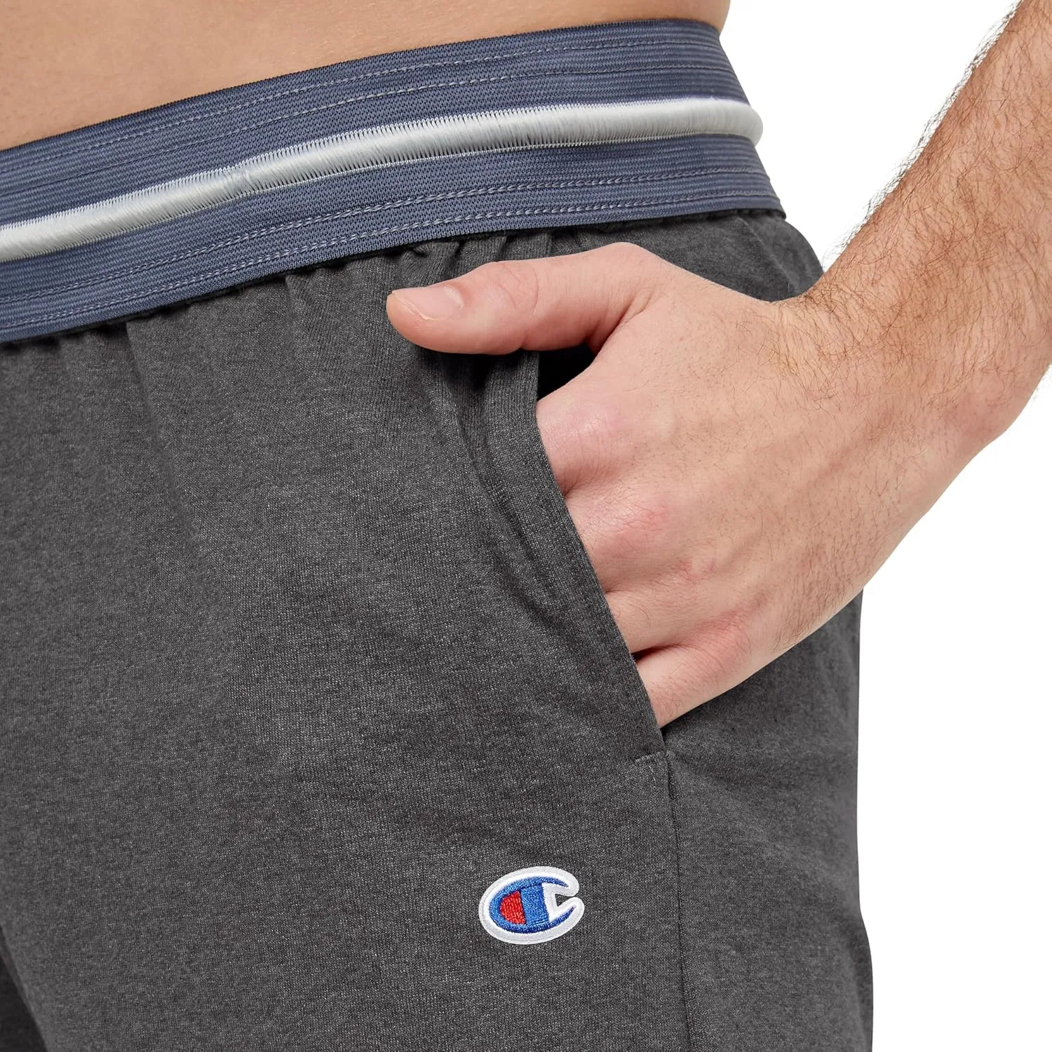 Champion Men's Pants, Lightweight Lounge, Jersey Knit Casual Pants for Men (Reg. or Big & Tall)