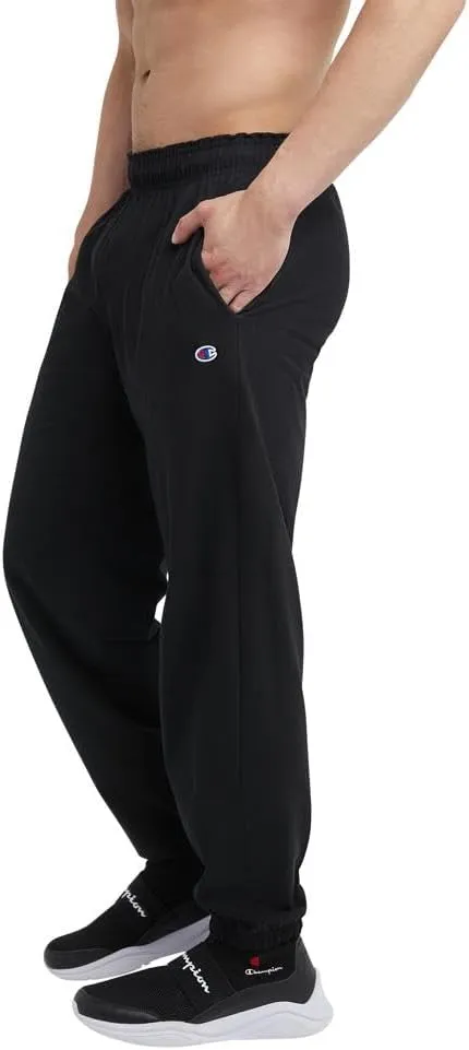 Champion Men's Pants, Lightweight Lounge, Jersey Knit Casual Pants for Men (Reg. or Big & Tall)