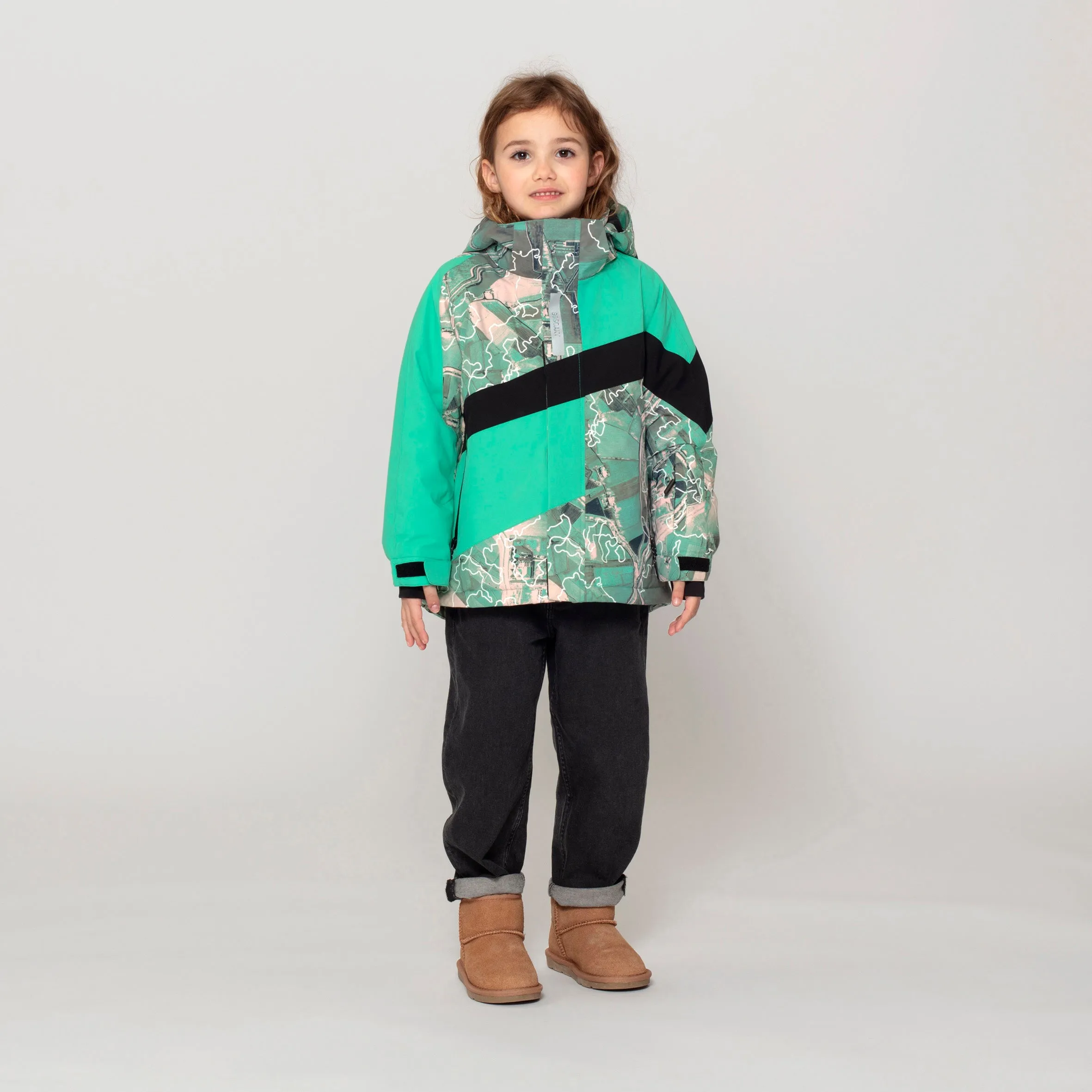 CURIOUS CAT | green multi