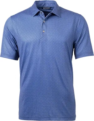 Cutter & Buck Pike Banner Print Stretch Men's Big & Tall Polo