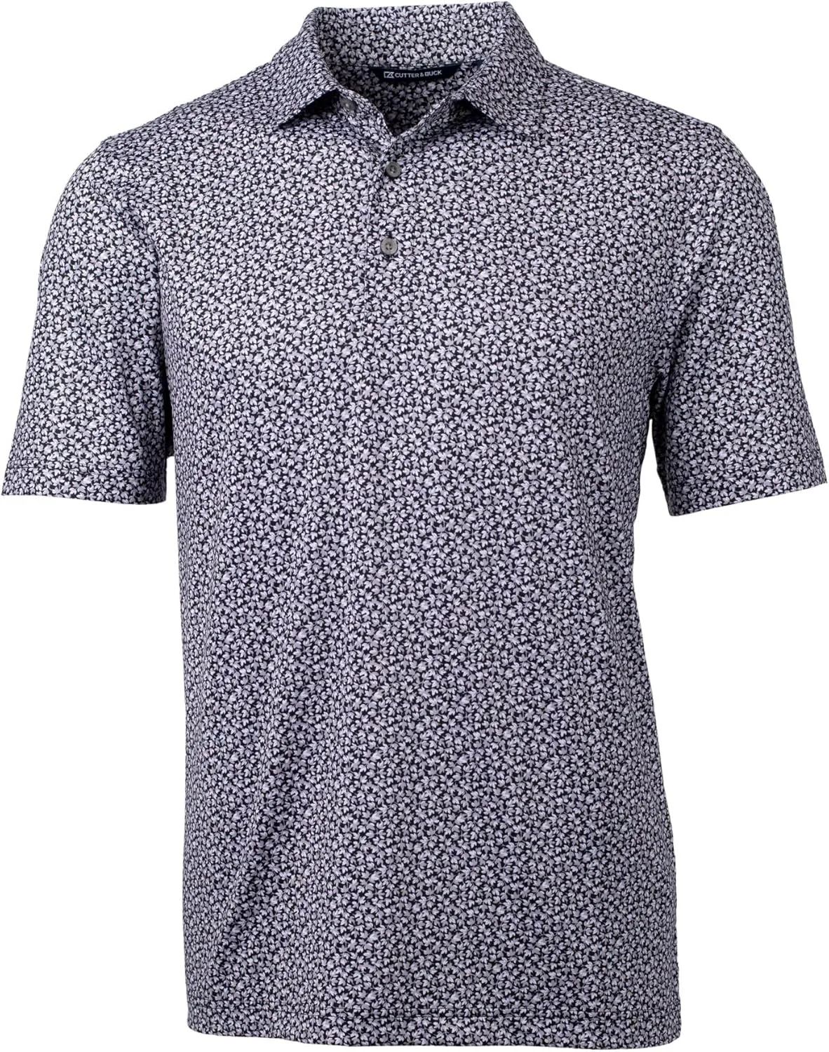 Cutter & Buck Pike Magnolia Print Stretch Men's Polo