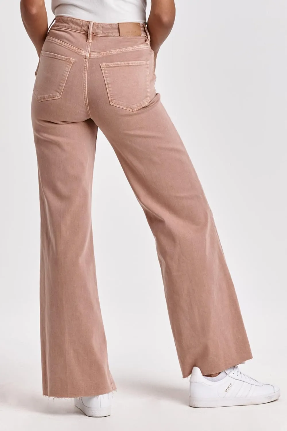 DEAR JOHN Fiona Women's Jeans Wide Leg High Rise Full Inseam