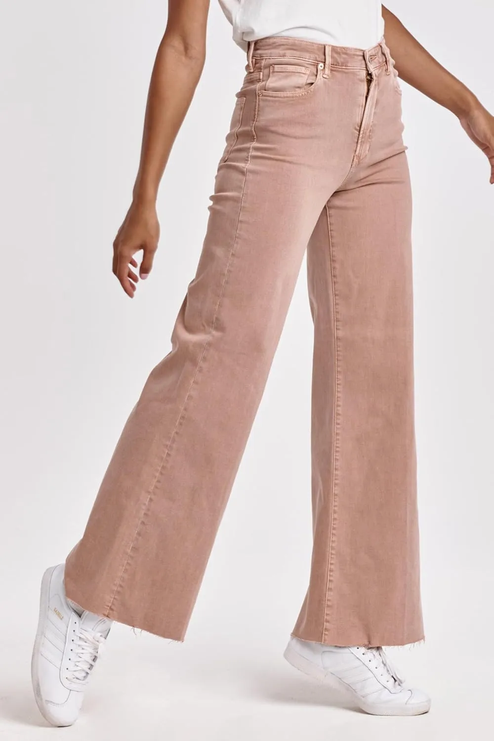 DEAR JOHN Fiona Women's Jeans Wide Leg High Rise Full Inseam