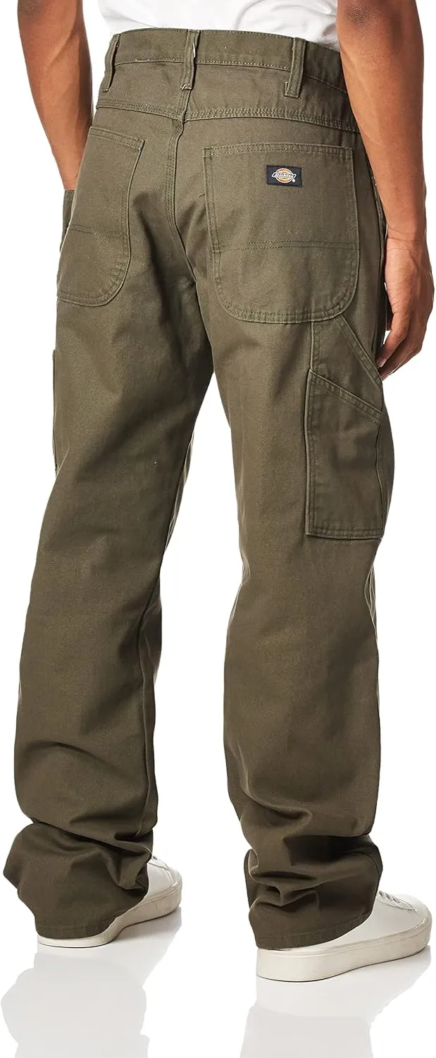 Dickies Mens Relaxed Fit Sanded Duck Carpenter Jean