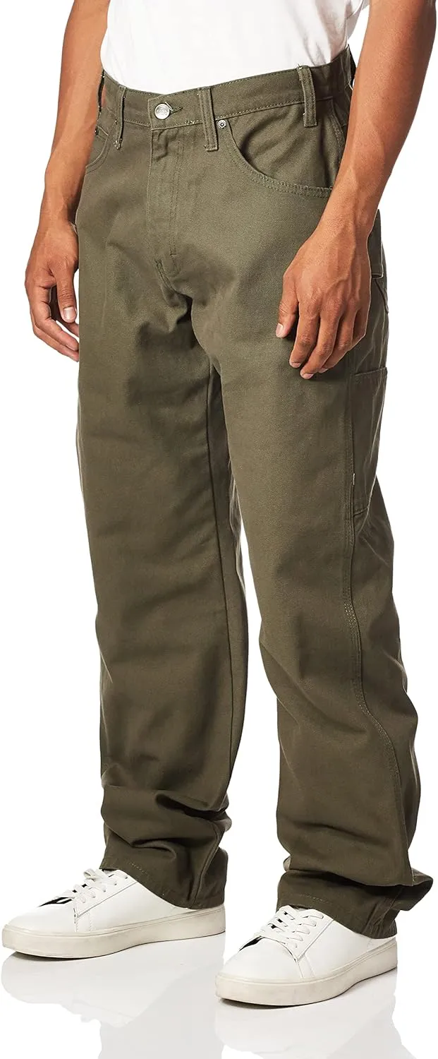 Dickies Mens Relaxed Fit Sanded Duck Carpenter Jean