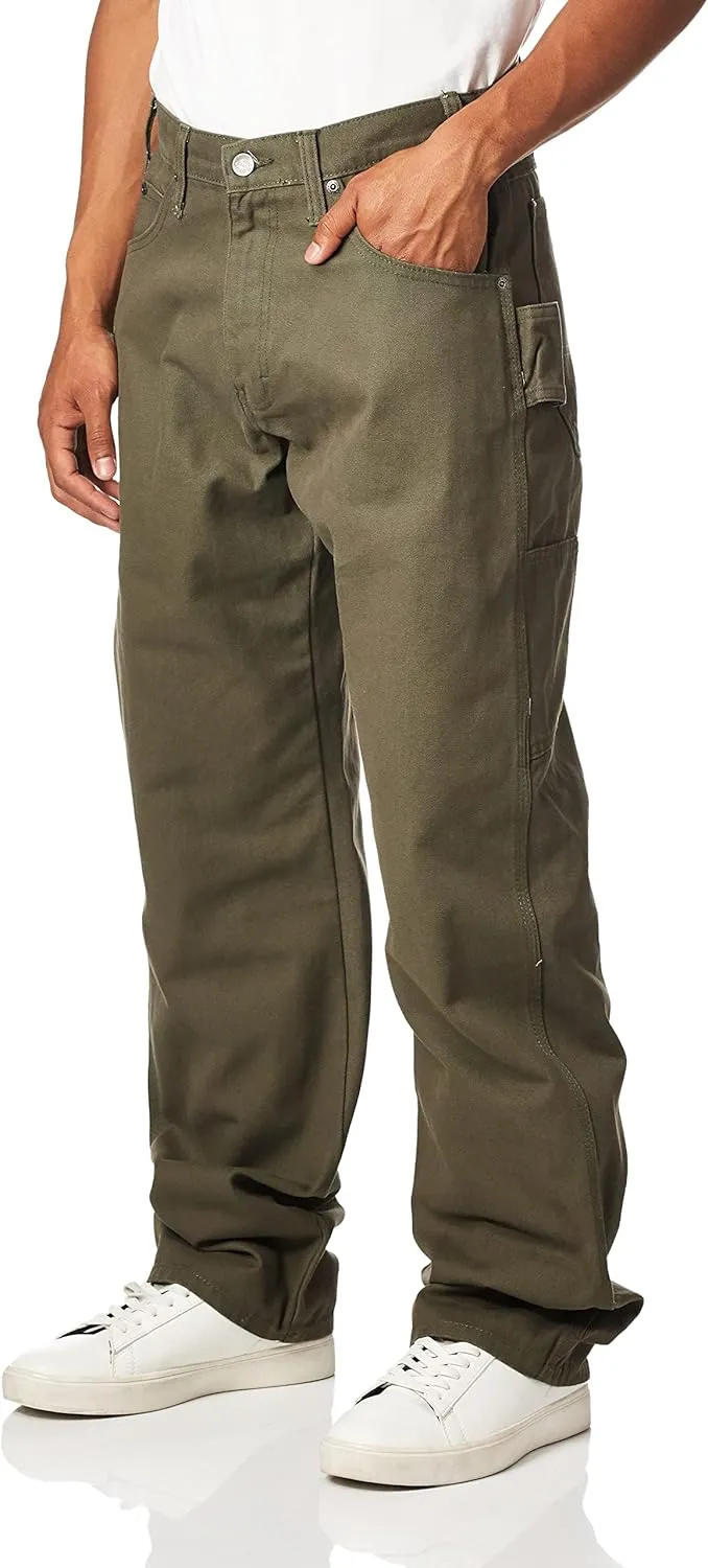Dickies Mens Relaxed Fit Sanded Duck Carpenter Jean