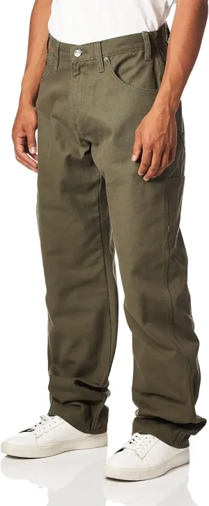 Dickies Mens Relaxed Fit Sanded Duck Carpenter Jean