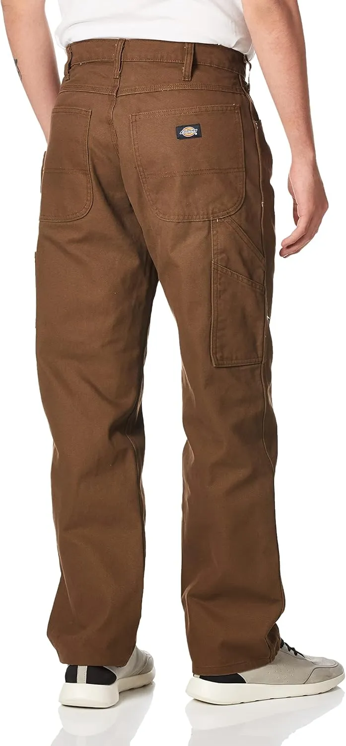 Dickies Mens Relaxed Fit Sanded Duck Carpenter Jean