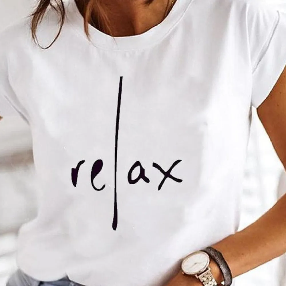 Fashion 3D Digital Printing Casual Round Neck T-Shirt