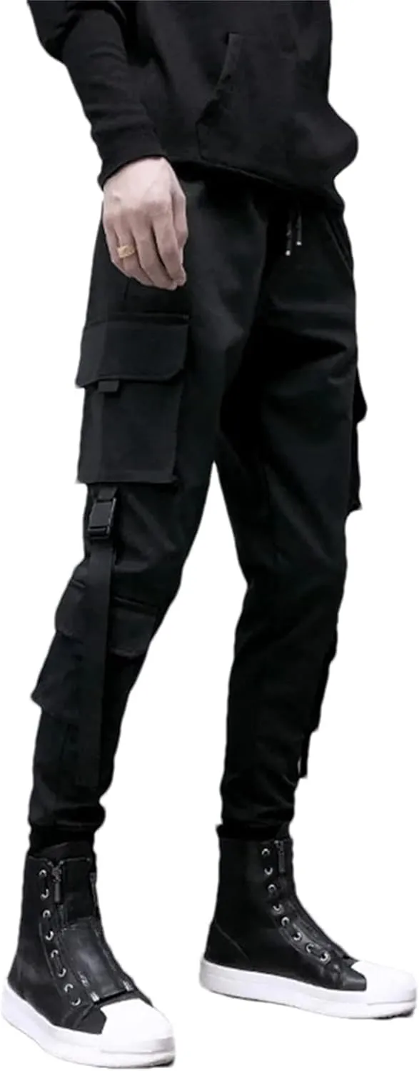 Fashion Cargo Pants Women Man Summer Hip Hop Streetwear Pockets Harem Trousers Joggers Pants
