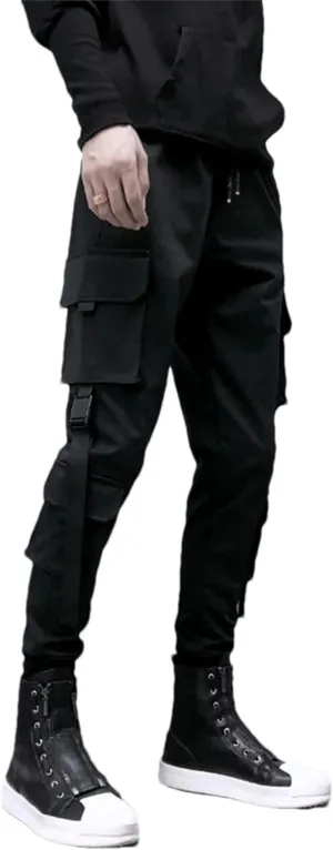 Fashion Cargo Pants Women Man Summer Hip Hop Streetwear Pockets Harem Trousers Joggers Pants