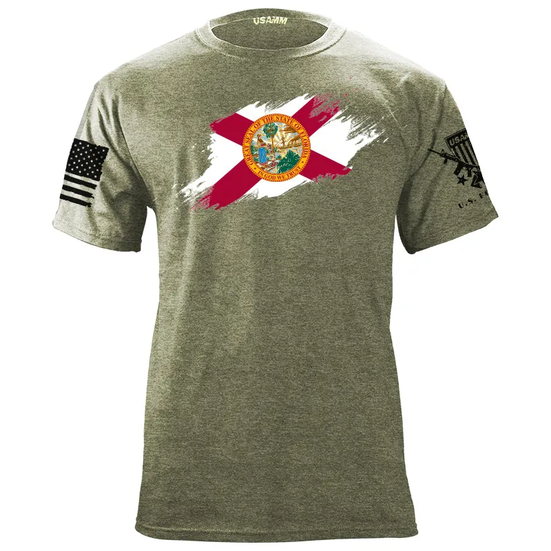 Florida Flag Paint Swatch T-Shirt