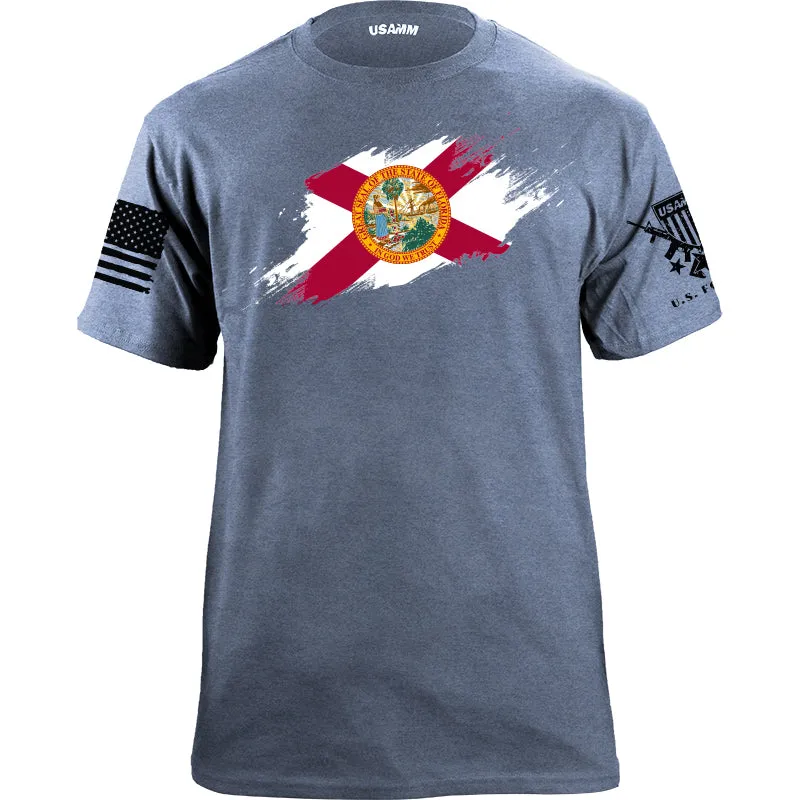 Florida Flag Paint Swatch T-Shirt