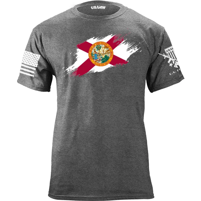 Florida Flag Paint Swatch T-Shirt