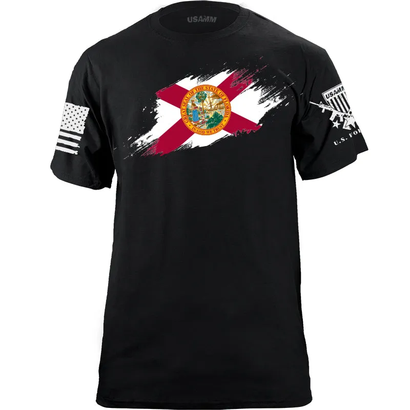 Florida Flag Paint Swatch T-Shirt