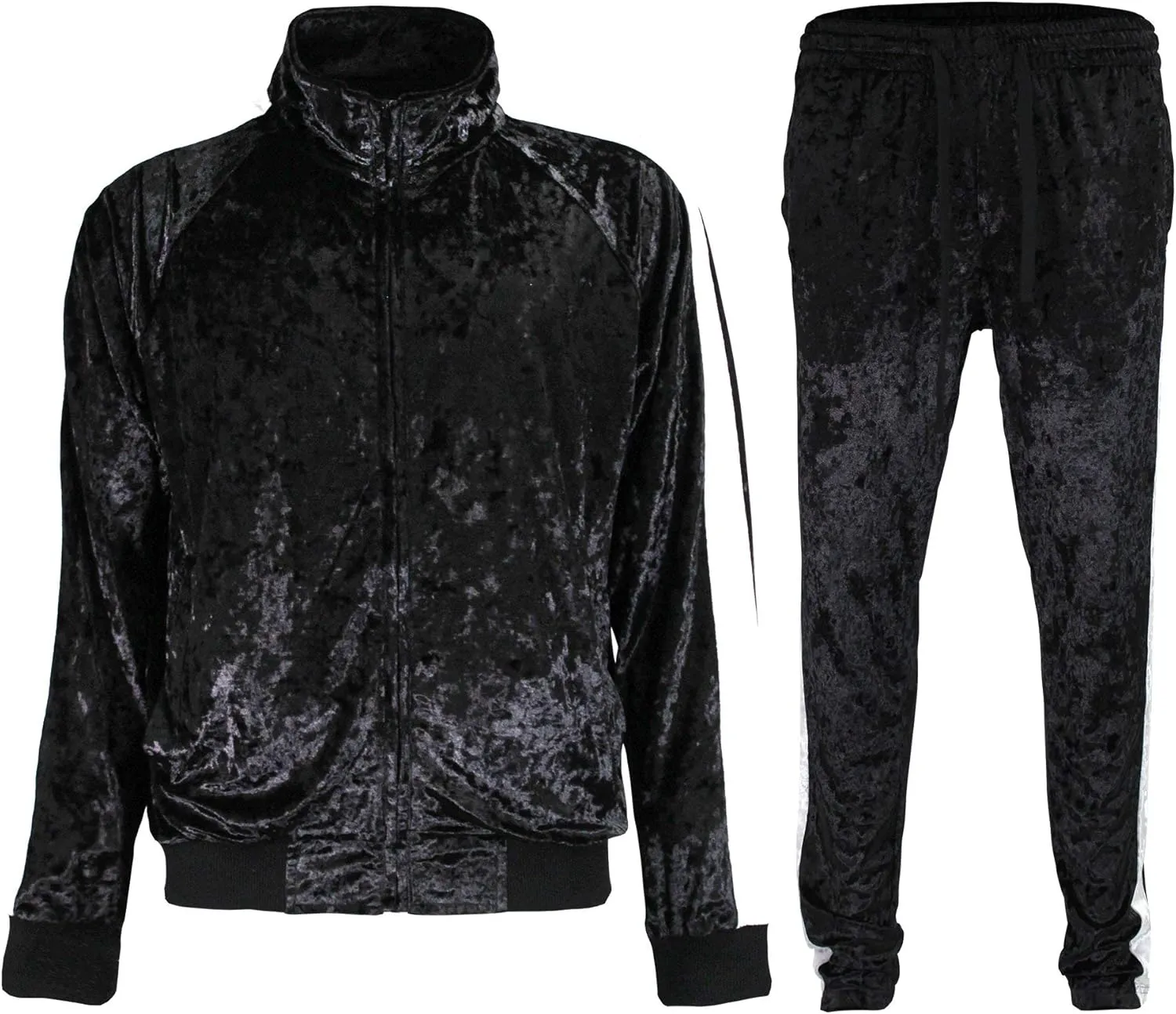 G-Style USA Men's Velour Velvet Tracksuit Sets -Casual Wear, Gym, and Lounge