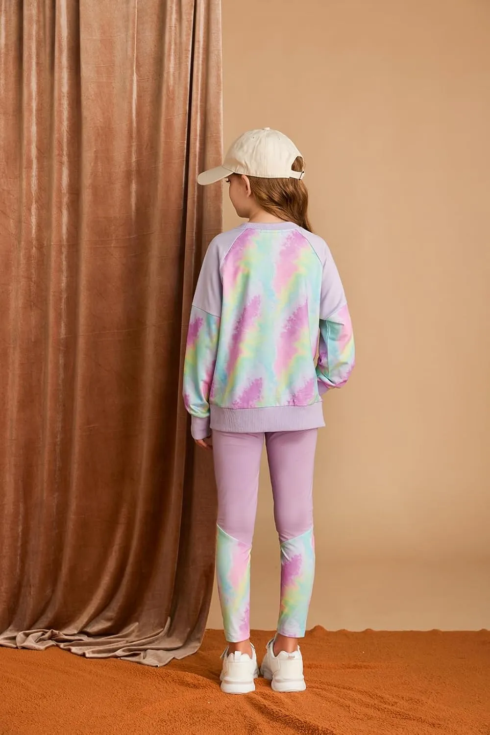 GRACE KARIN Girls Clothes Sweatshirt for Teen Girls Fashion Outfits Sweapants Leggings Tracksuit Clothing Set Size 5-14