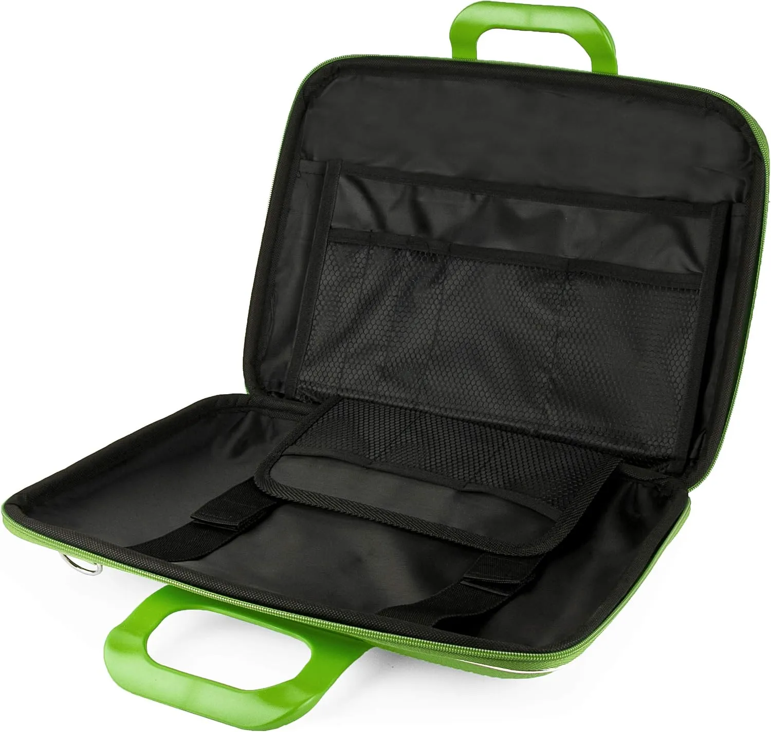 Green Slim Travel Briefcase Laptop Messenger Bag for Chuwi LapBook Pro, HeroBook Pro 14"