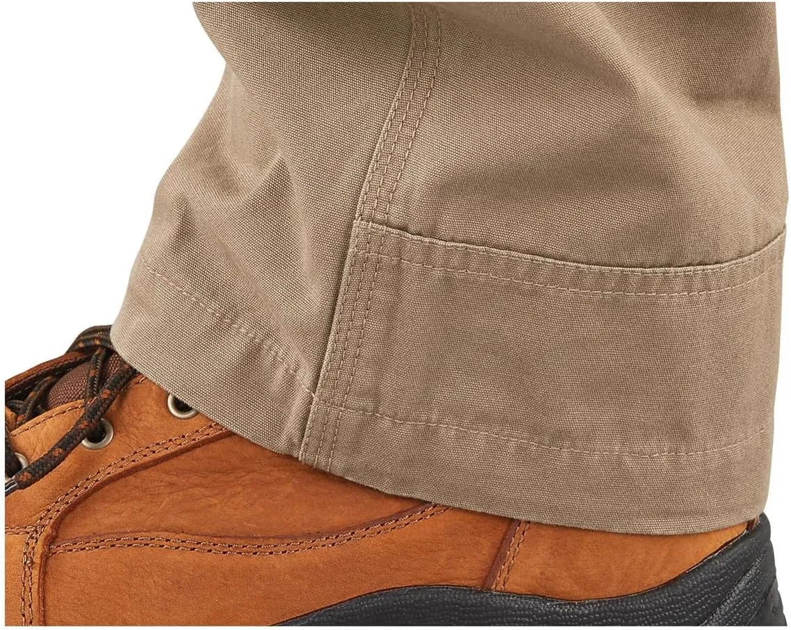 Guide Gear Canvas Cargo Pants for Men Relaxed Fit, Mens Work Pants for Construction, Utility, and Safety