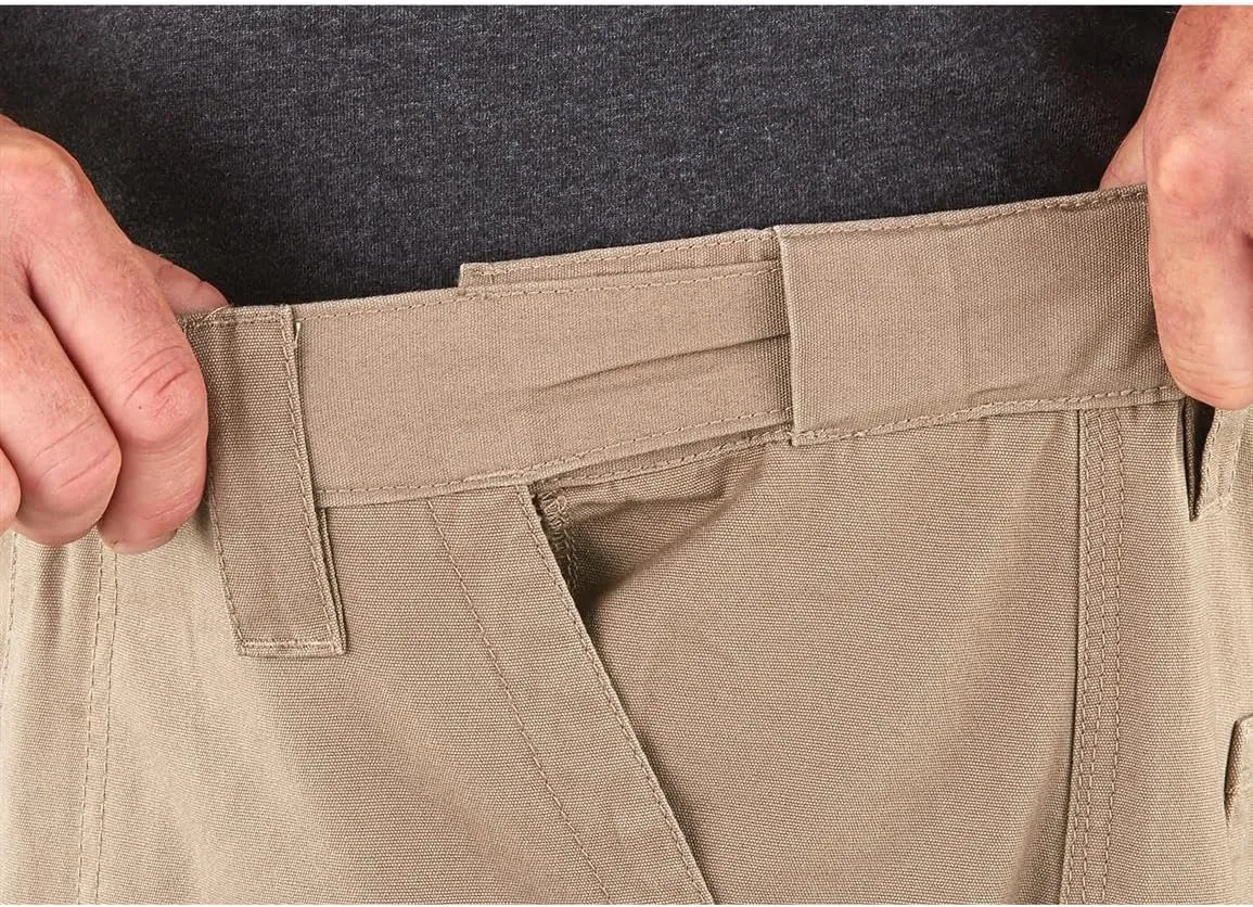 Guide Gear Canvas Cargo Pants for Men Relaxed Fit, Mens Work Pants for Construction, Utility, and Safety
