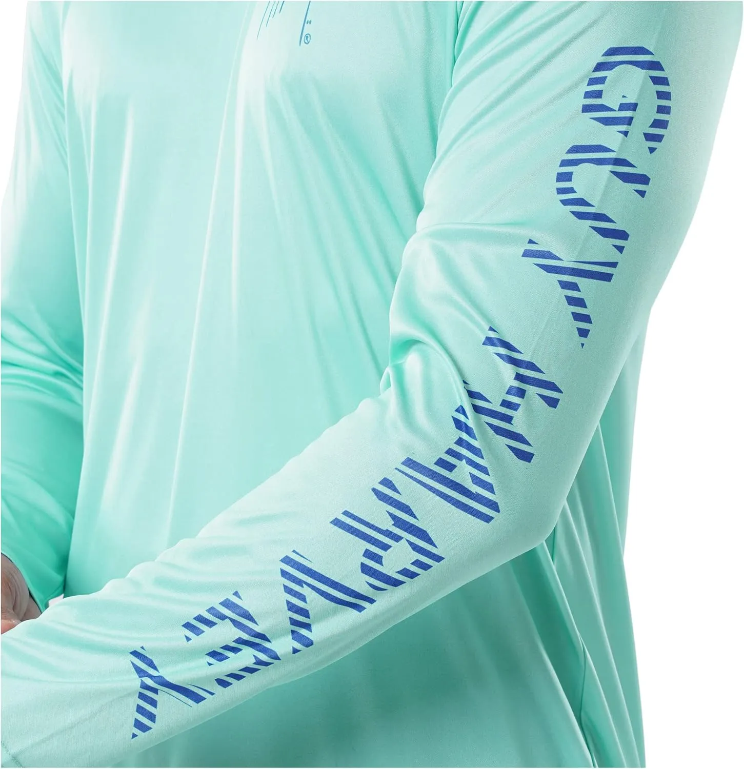 Guy Harvey Men's Long Sleeve Performance T-Shirt with UPF 30  Sun Protection