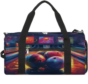 Gym Bag,Bowling Balls Gym Duffle Bag,sports Gym Bag,small Fitness Workout Sports Duffle Bag,gym Bag for Women And Men