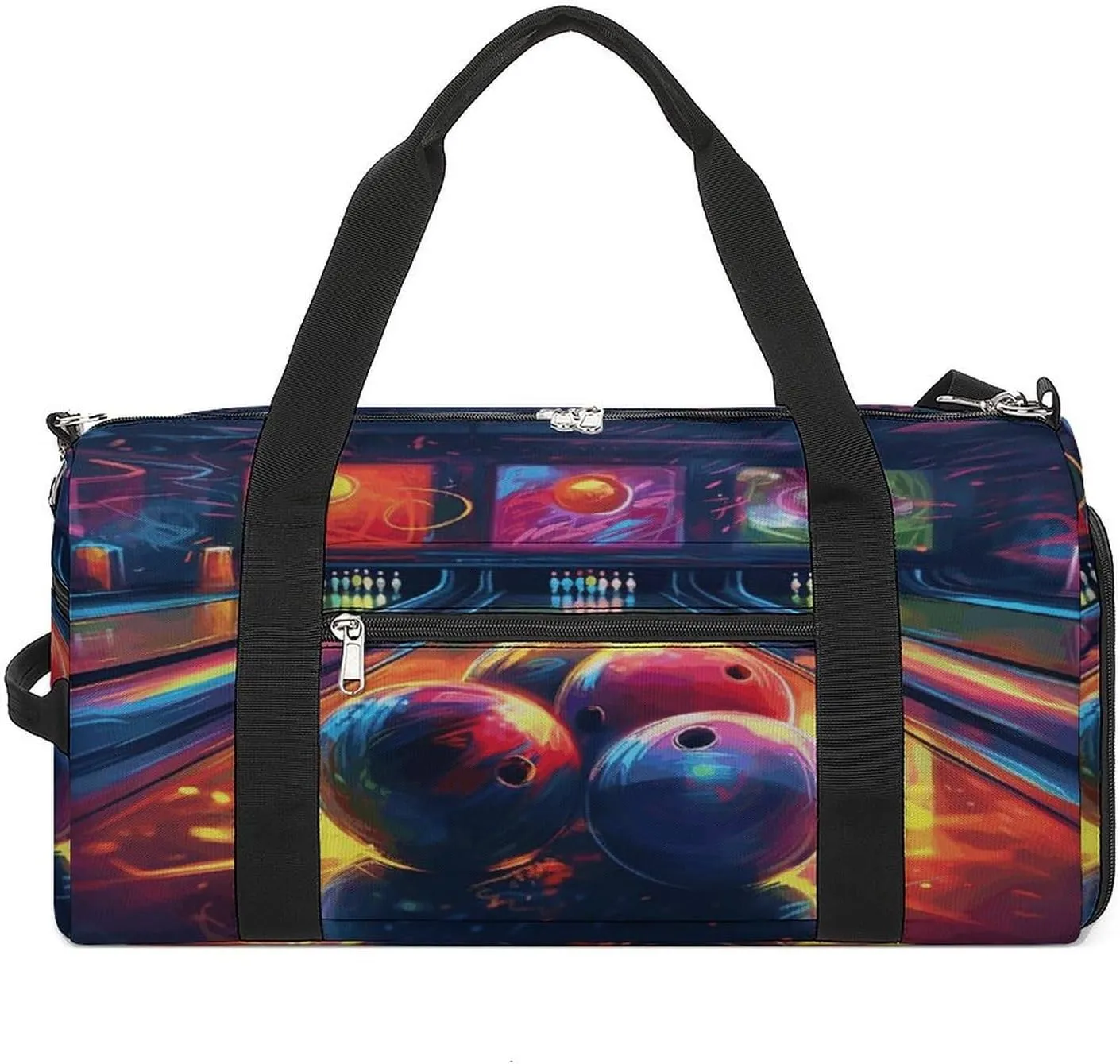 Gym Bag,Bowling Balls Gym Duffle Bag,sports Gym Bag,small Fitness Workout Sports Duffle Bag,gym Bag for Women And Men