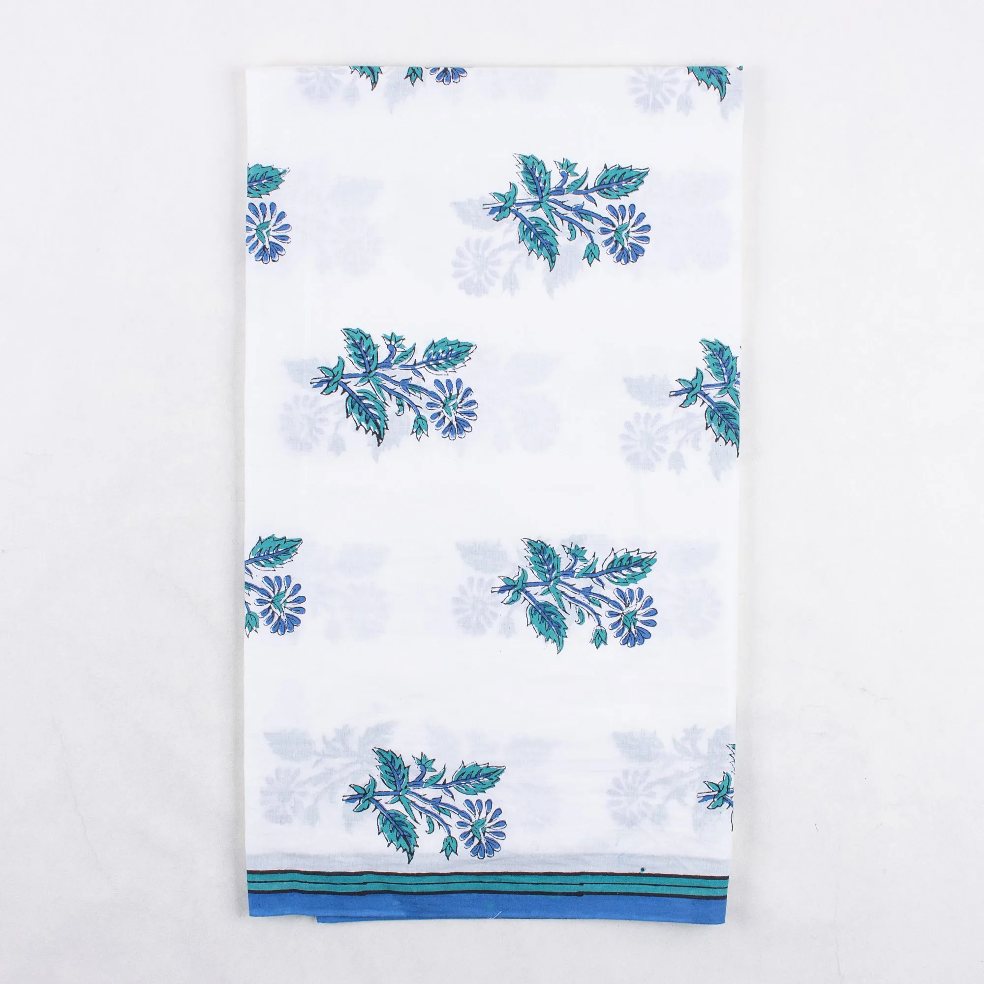 Hand Block Latest Ladies Suit With Cotton Dupatta