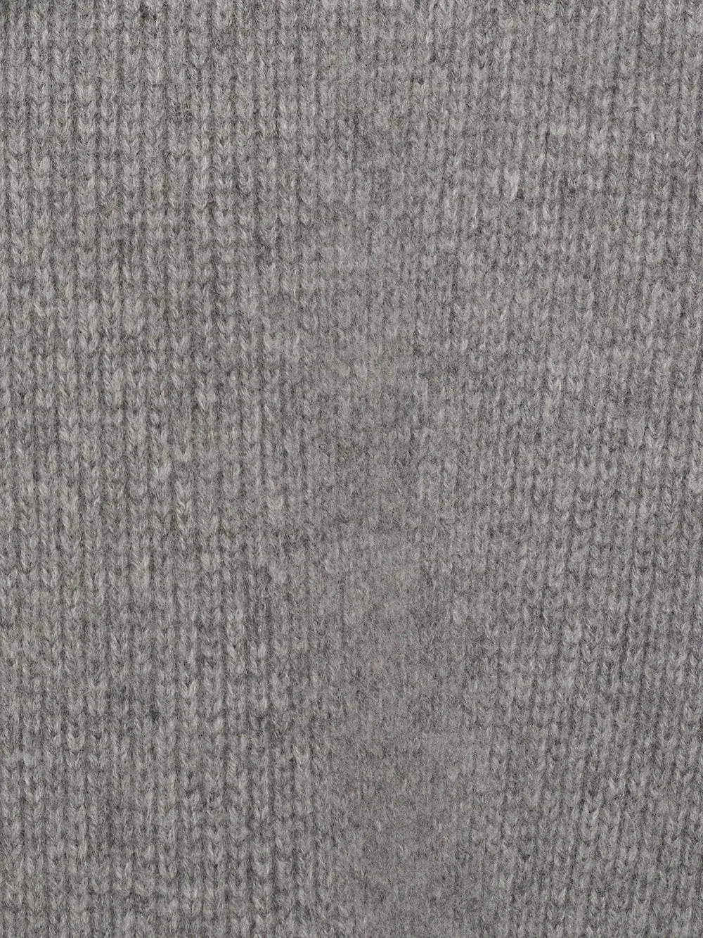Heavyweight Cashmere Full Zip Hoodie -- Warm Grey