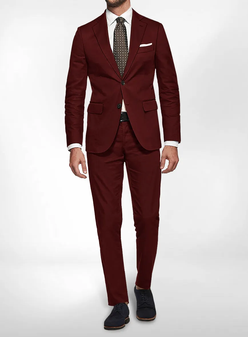 Italian Cotton Stretch Suit