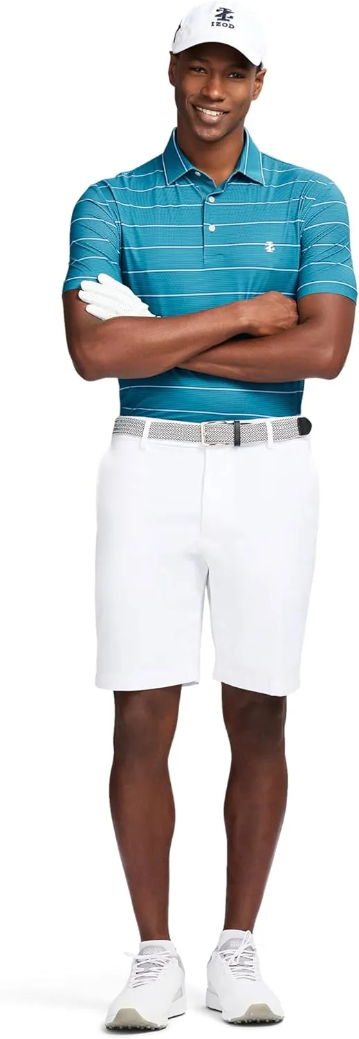 IZOD Men's Swingflex Elite Short Sleeve Golf Polo