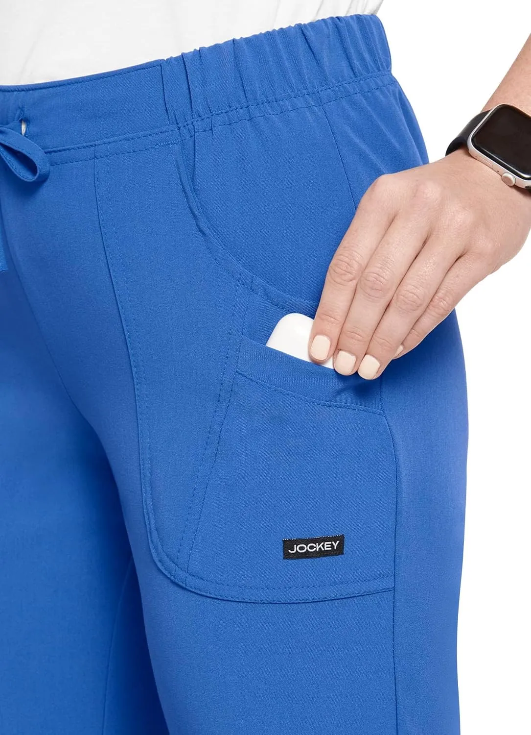 Jockey Scrubs Classic Womens Extreme Comfy Elastic Waist Drawstring Pant